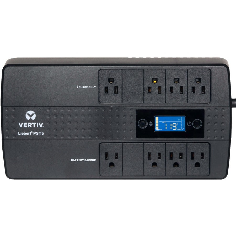 Vertiv Liebert PST5 UPS - 660VA/400W 120V| Battery Backup & Surge Protection PST5-660MT120