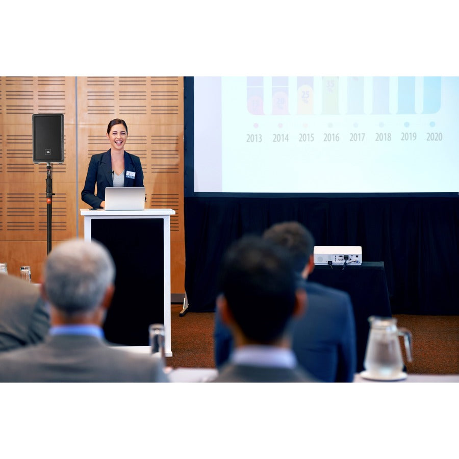 JBL IRX108BT Portable Bluetooth Speaker System - 200 W RMS - Black IRX108BT-NA