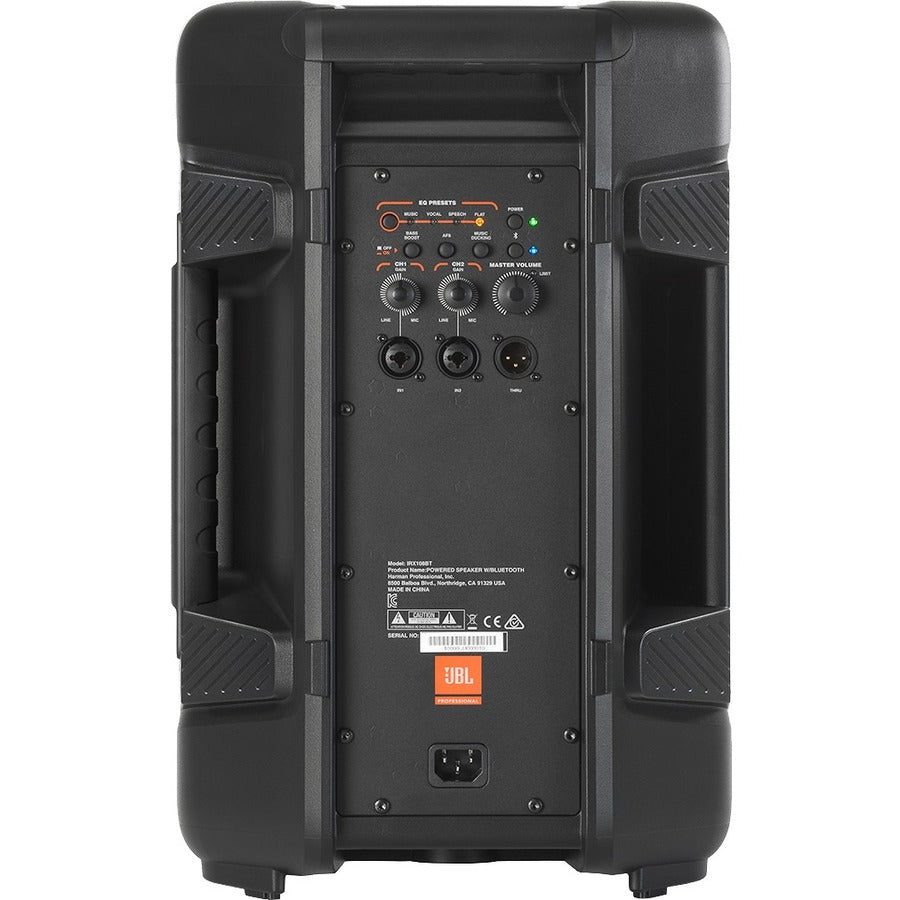 JBL IRX108BT Portable Bluetooth Speaker System - 200 W RMS - Black IRX108BT-NA