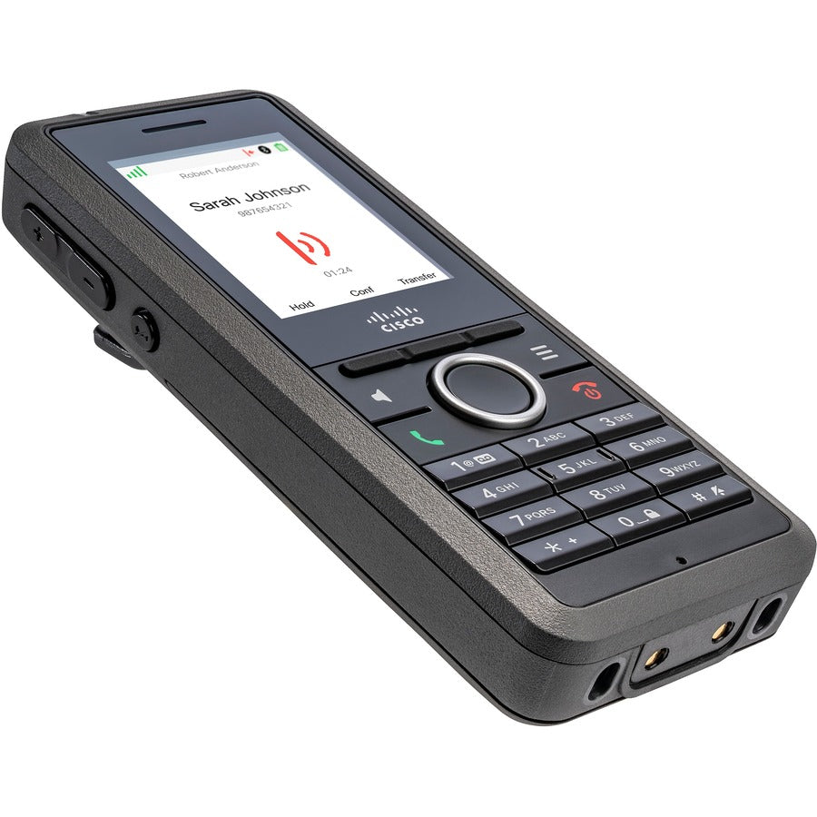 Cisco 6825 IP Phone - Cordless - Cordless - DECT, Bluetooth - Wall Mountable CP-6825-3PC-BUN-NA