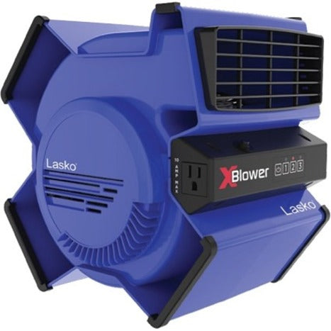 Lasko X-Blower Multi-Position Utility Blower Fan in Blue Color X12905
