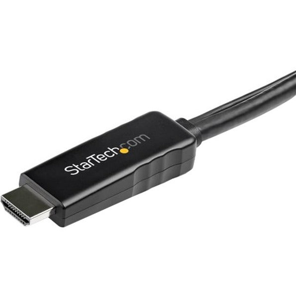 StarTech.com 3 m (9.8 ft.) HDMI to DisplayPort Cable - 4K 30Hz - USB-powered - Active HDMI to DisplayPort Cable (HD2DPMM10) HD2DPMM3M