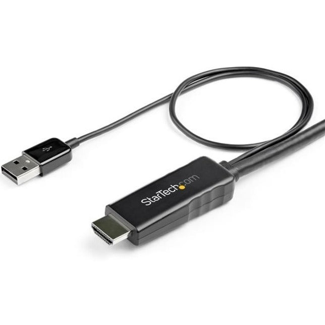 StarTech.com 3 m (9.8 ft.) HDMI to DisplayPort Cable - 4K 30Hz - USB-powered - Active HDMI to DisplayPort Cable (HD2DPMM10) HD2DPMM3M