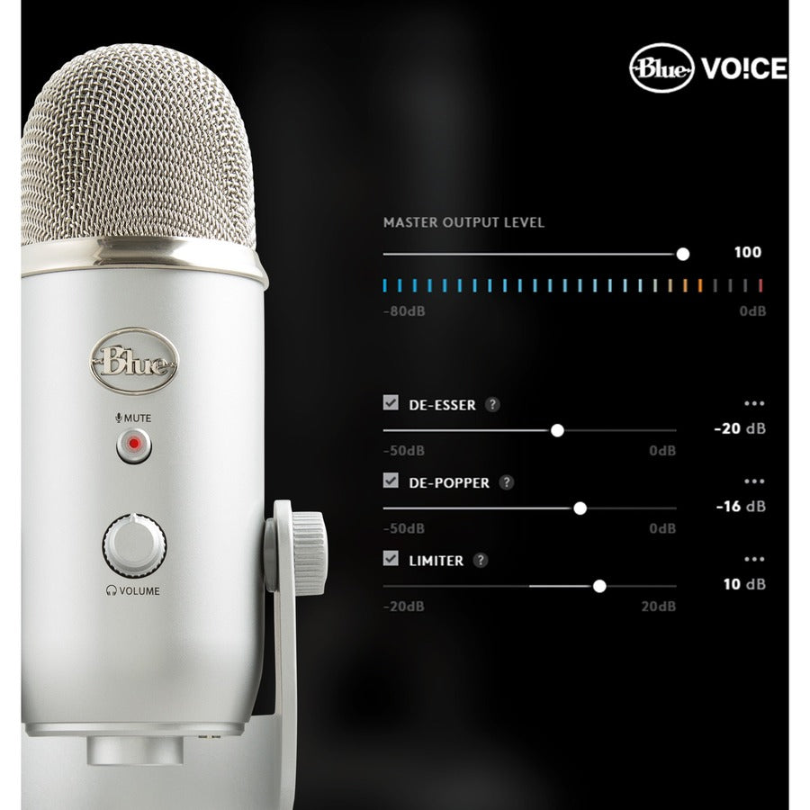 Blue Yeti Wired Condenser Microphone 988-000103