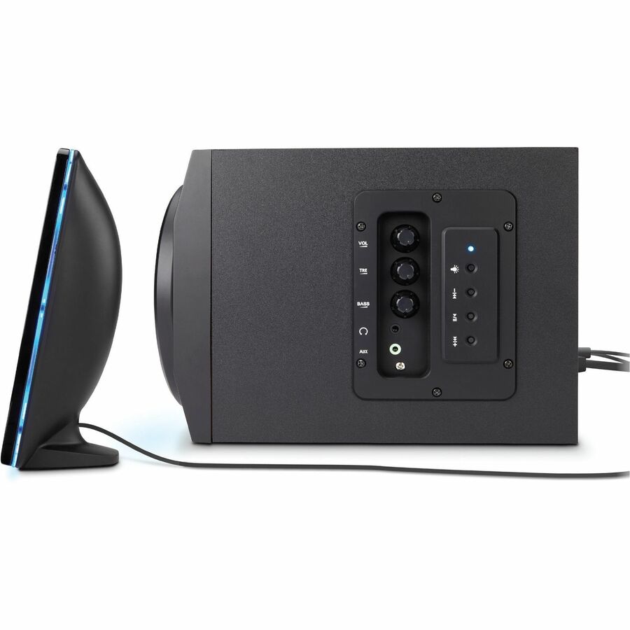 Cyber Acoustics CA-SP34BT 2.1 Bluetooth Speaker System - Black CA-SP34BT