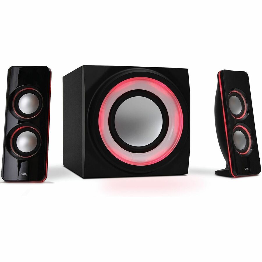 Cyber Acoustics CA-SP34BT 2.1 Bluetooth Speaker System - Black CA-SP34BT