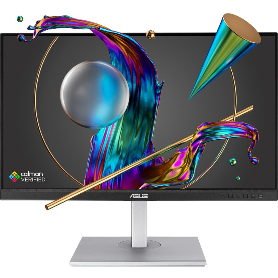 ASUS ProArt Display 27" 1440P Monitor (PA278CV) - QHD (2560 x 1440), IPS, 100% sRGB/Rec. 709, ?E < 2, Calman Verified, USB Hub, USB-C, DisplayPort Daisy-Chaining, HDMI, Eye Care, Height Adjustable PA278CV