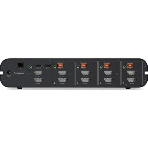 Belkin Universal 2nd Gen Secure KVM Switch, 4-Port Dual Head No CAC F1DN204KVM-UNN4