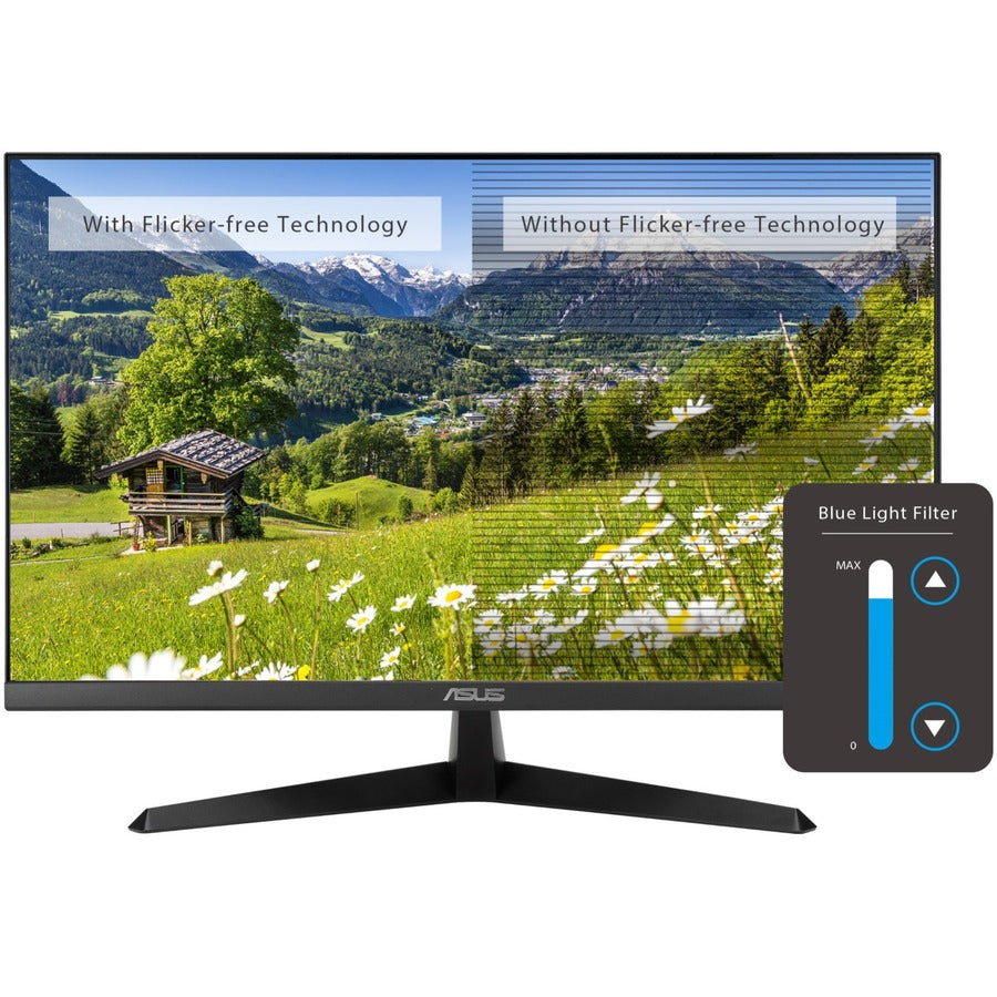 Asus VY279HE 27" Class Full HD Gaming LCD Monitor - 16:9 - Black VY279HE