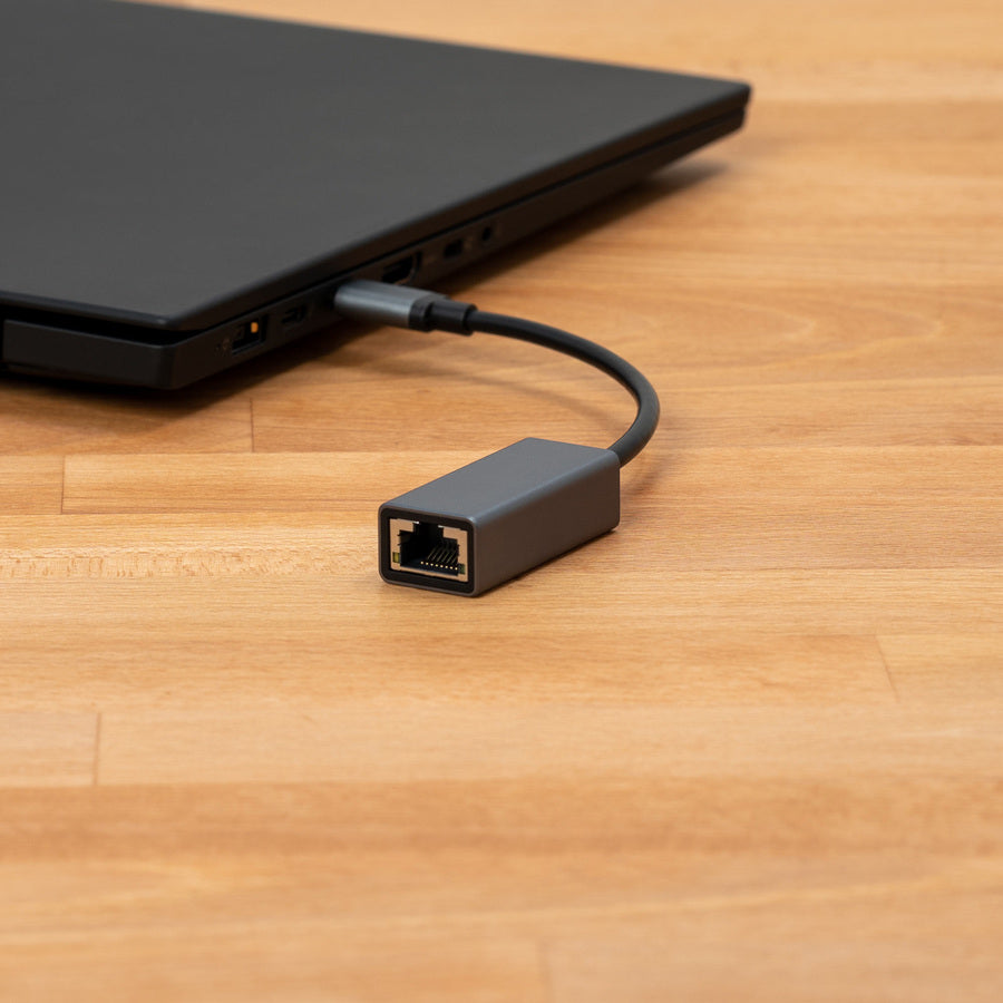 VisionTek USB-C to Ethernet 1 Gbps Adapter (M/F) 901358