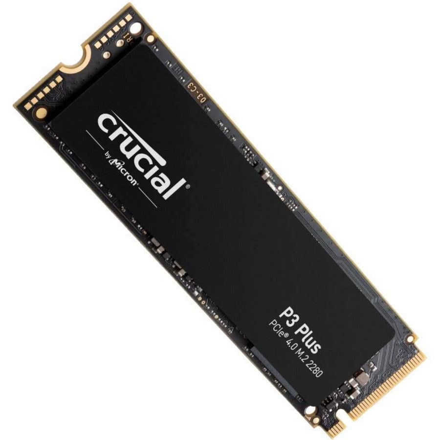 Crucial P3 Plus CT2000P3PSSD8 2 TB Solid State Drive - M.2 2280 Internal - PCI Express NVMe (PCI Express NVMe 4.0 x4) CT2000P3PSSD8