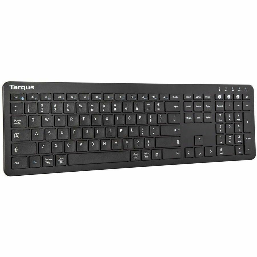 Targus Antimicrobial Full-Size Keyboard and Midsize Comfort Mouse Bundle AKM618AMUS