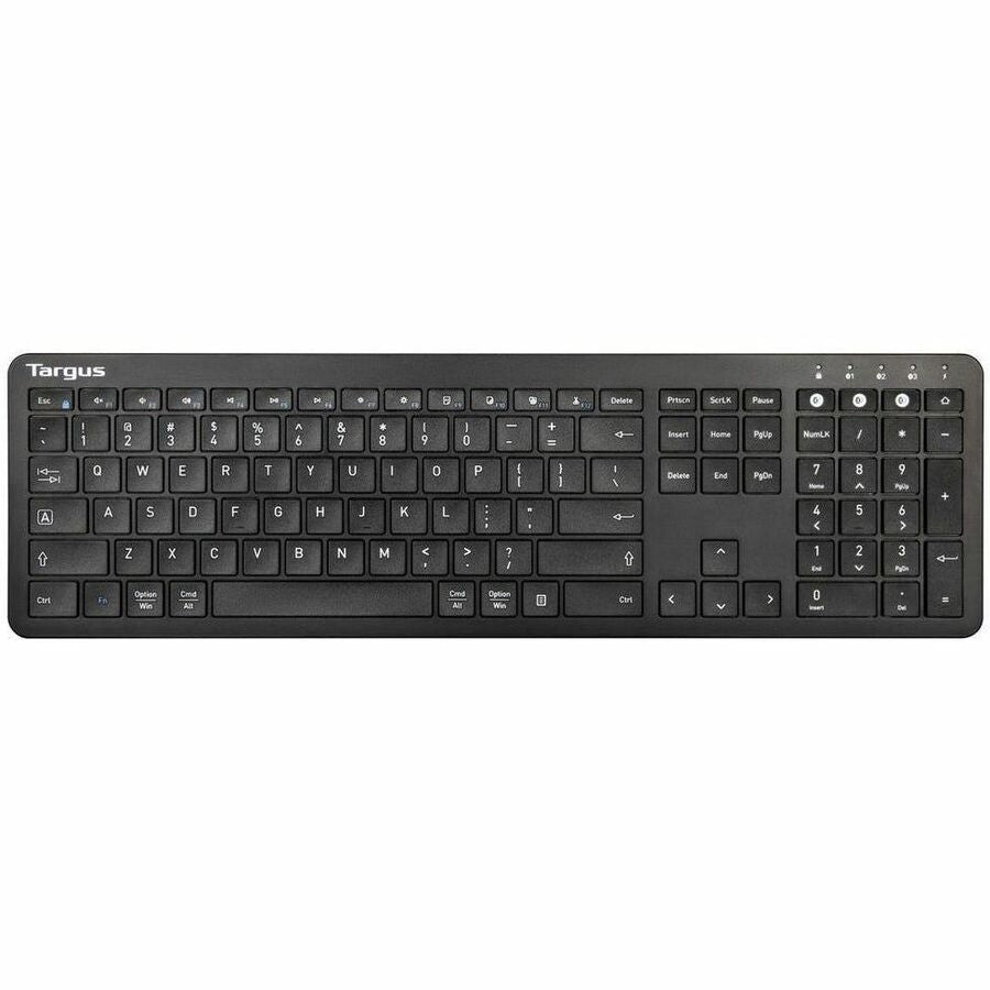 Targus Antimicrobial Full-Size Keyboard and Midsize Comfort Mouse Bundle AKM618AMUS