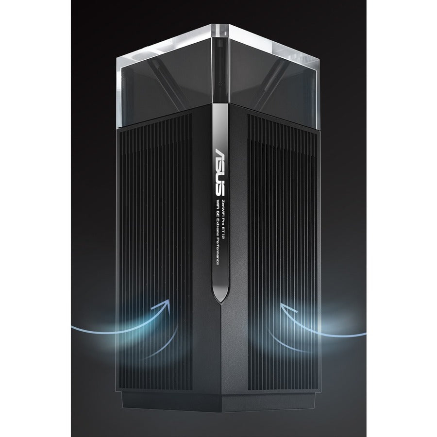 Asus ZenWiFi Pro ET12 Wi-Fi 6E IEEE 802.11ax Ethernet Wireless Router ZenWiFiProET12
