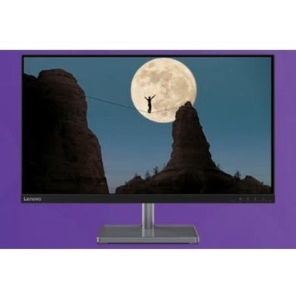 Lenovo L28u-35 28" Class 4K UHD LCD Monitor - 16:9 - Raven Black 66ECGCC4US