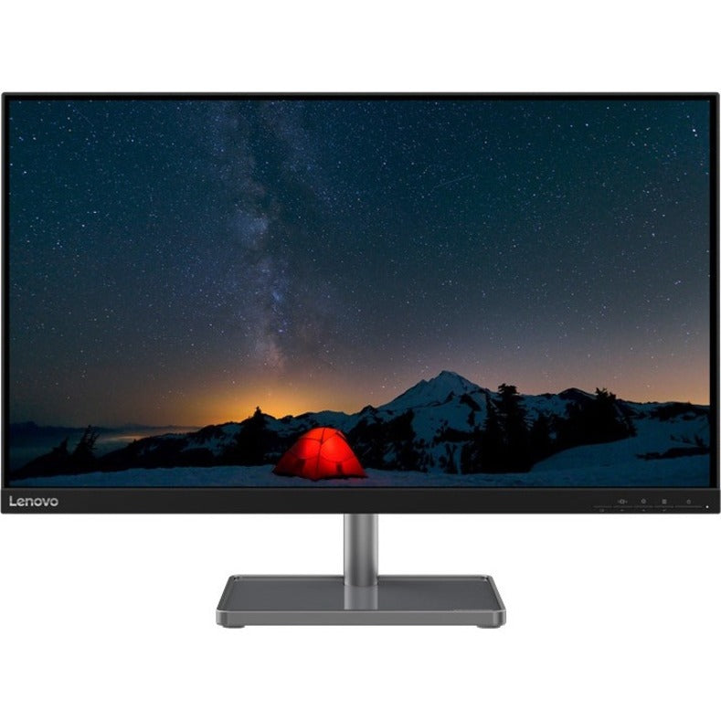 Lenovo L28u-35 28" Class 4K UHD LCD Monitor - 16:9 - Raven Black 66ECGCC4US