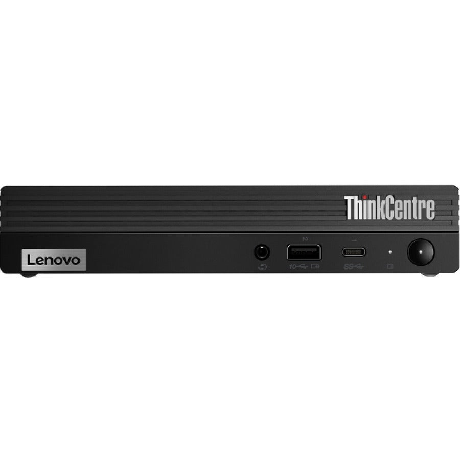 Lenovo ThinkCentre M80q Gen 3 11U10010US Desktop Computer - Intel Core i5 12th Gen i5-12500T - vPro Technology - 8 GB - 256 GB SSD - Tiny - Raven Black 11U10010US