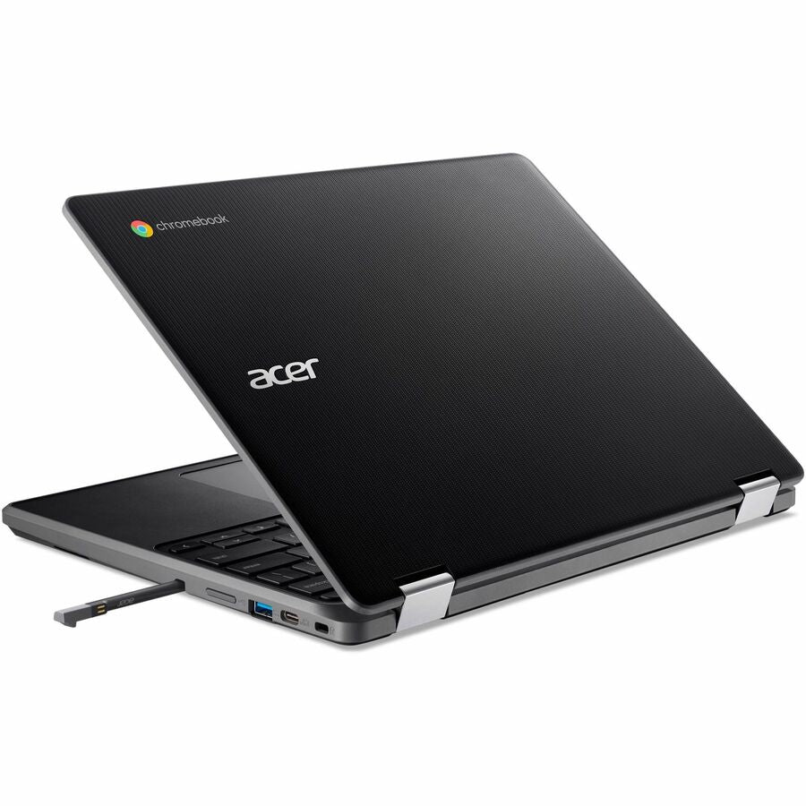 Acer Chromebook Spin 512 R856TN R856TN-P20G 12" Touchscreen Convertible 2 in 1 Chromebook - HD+ - Intel N200 - 8 GB - 64 GB Flash Memory - English (US) Keyboard - Shale Black NX.KE4AA.002