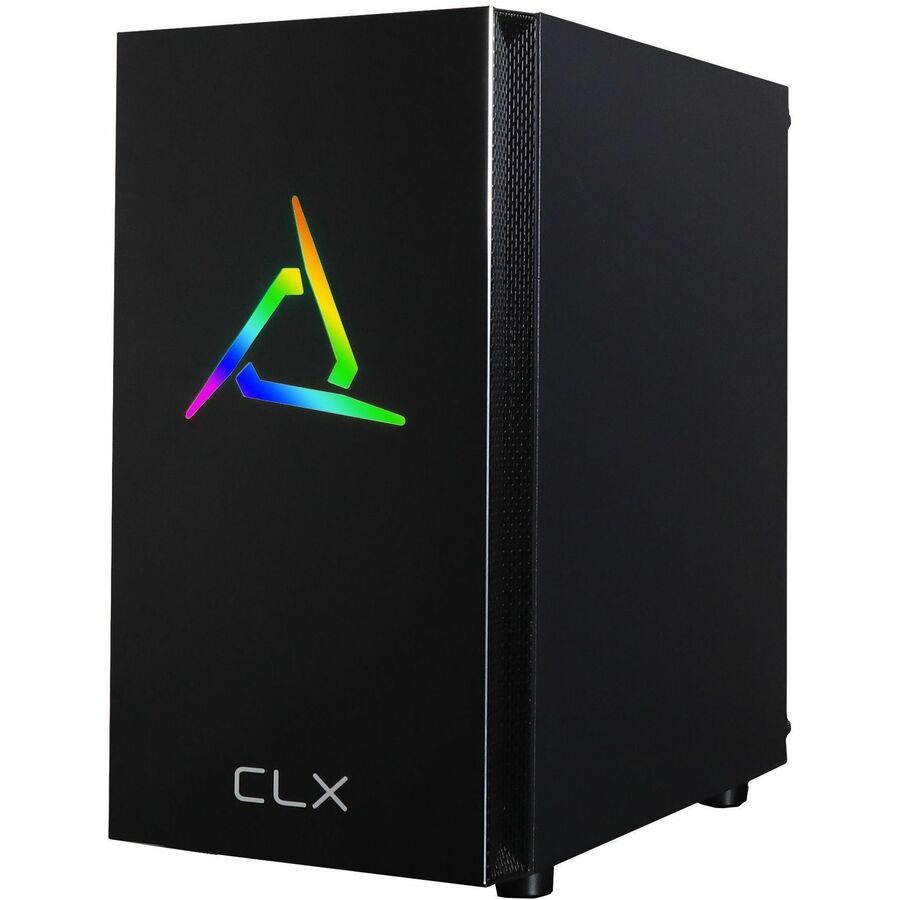CLX SET TGMSETGXM0501BM Gaming Desktop Computer - AMD Ryzen 5 3600 - 8 GB - 480 GB SSD - Mini-tower - Black TGMSETGXM0501BM