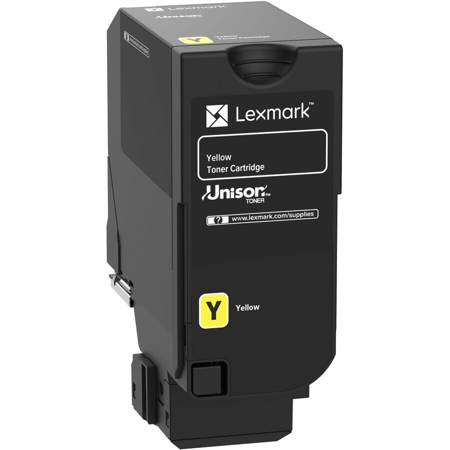 Lexmark Original Standard Yield Laser Toner Cartridge - Return Program - Yellow Pack 71C0HYG
