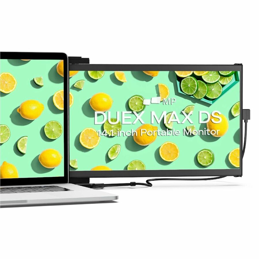 Mobile Pixels Duex Max DS 14" Class LCD Monitor - Black 101-1007P06