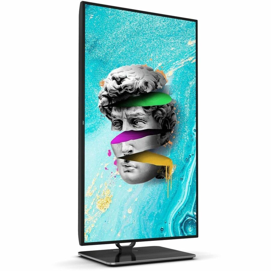 AOC U27U2DP 27" Class 4K UHD LCD Monitor - 16:9 - Black, Gray U27U2DP