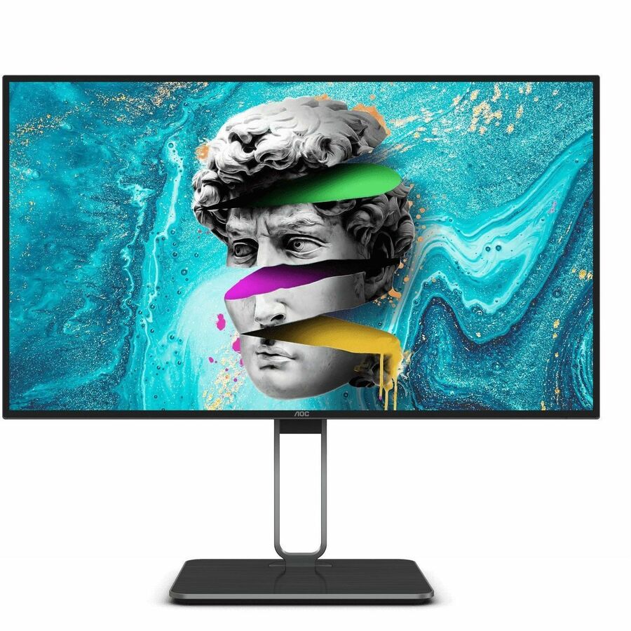AOC U27U2DP 27" Class 4K UHD LCD Monitor - 16:9 - Black, Gray U27U2DP