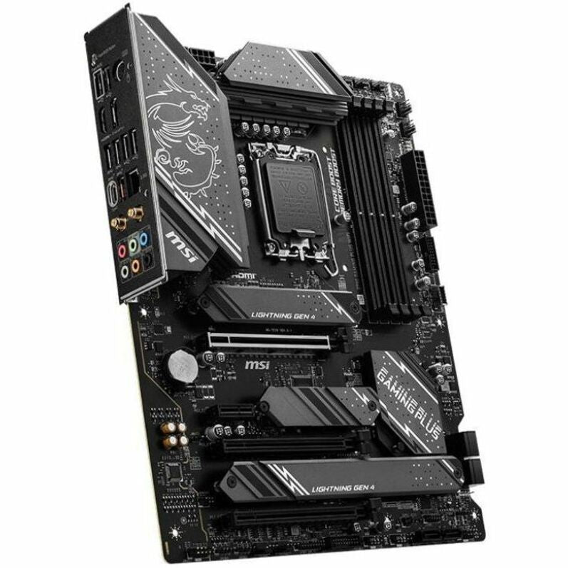MSI Z790 GAMING PLUS WIFI Gaming Desktop Motherboard - Intel Z790 Chipset - Socket LGA-1700 - ATX PROZ790GAMPLUSWIFI
