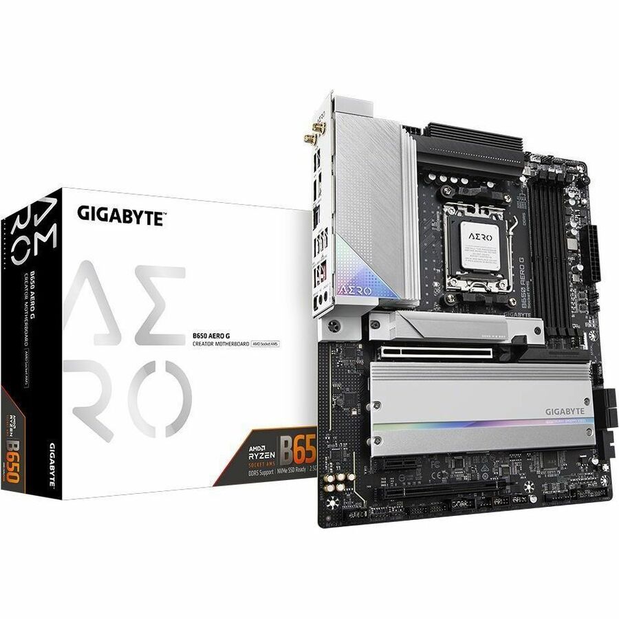 Gigabyte B650 AERO G Desktop Motherboard - AMD B650 Chipset - Socket AM5 - ATX B650 AERO G