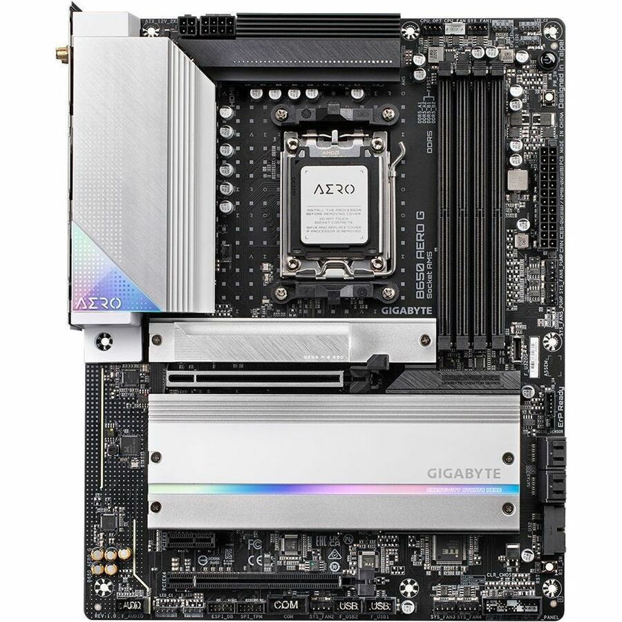 Gigabyte B650 AERO G Desktop Motherboard - AMD B650 Chipset - Socket AM5 - ATX B650 AERO G