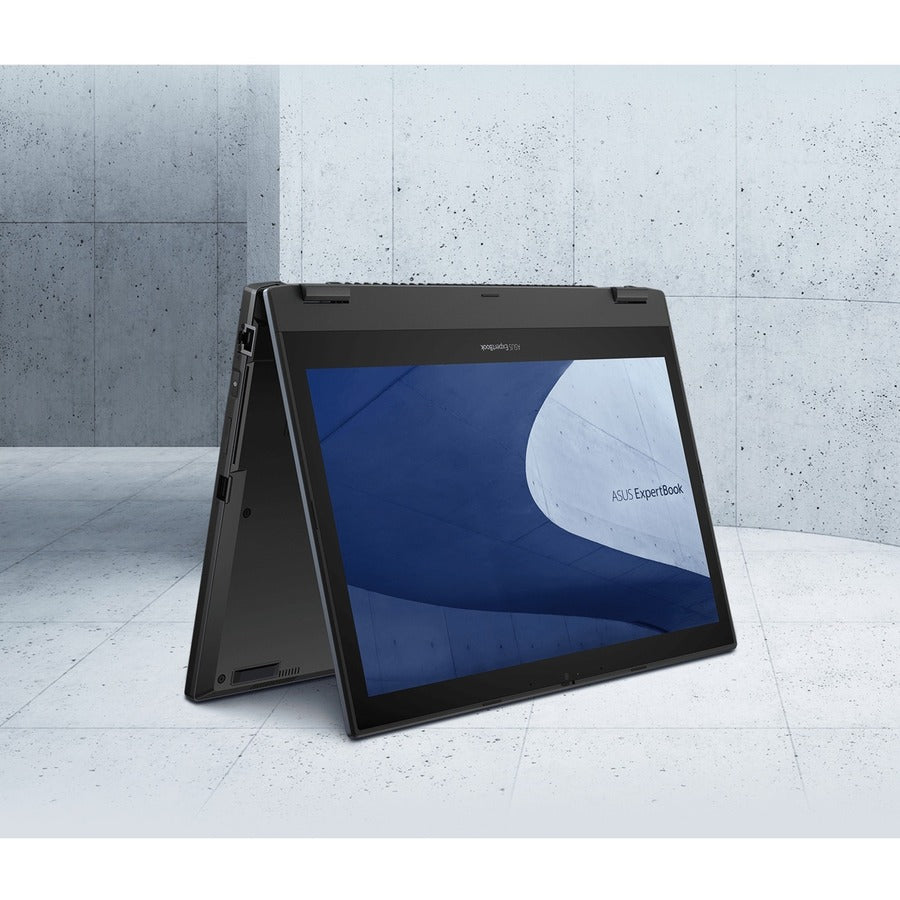 Asus ExpertBook B2 Flip B2402F B2402FVA-XS74T 14" Touchscreen Convertible 2 in 1 Notebook - Full HD - Intel Core i7 13th Gen i7-1360P - 16 GB - 512 GB SSD - Star Black B2402FVA-XS74T
