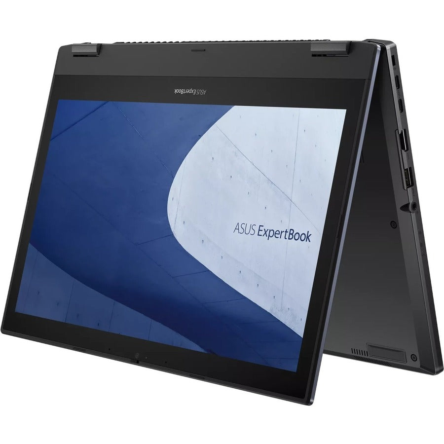 Asus ExpertBook B2 Flip B2402F B2402FVA-XS74T 14" Touchscreen Convertible 2 in 1 Notebook - Full HD - Intel Core i7 13th Gen i7-1360P - 16 GB - 512 GB SSD - Star Black B2402FVA-XS74T