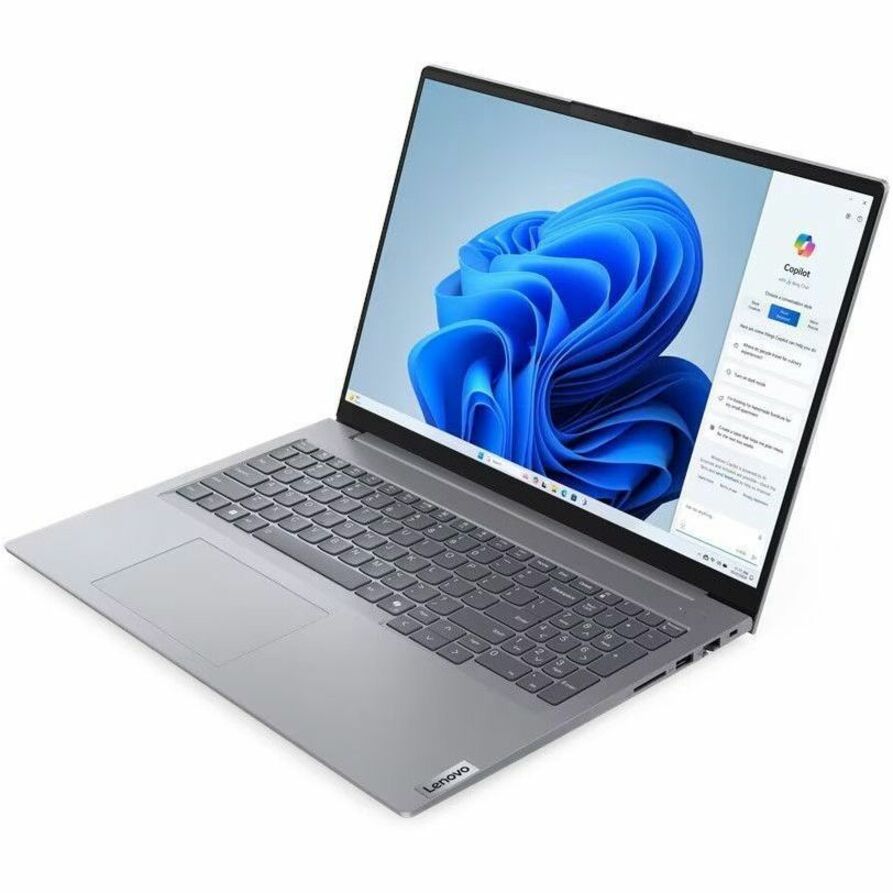 Lenovo ThinkBook 16 G7 IML 21MS0067US 16" Touchscreen Notebook - WUXGA - Intel Core Ultra 5 125U - 16 GB - 512 GB SSD - English (US) Keyboard - Storm Gray 21MS0067US
