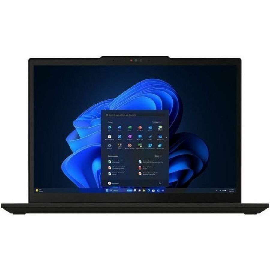 Lenovo ThinkPad X13 Gen 5 21LU0066US 13.3" Touchscreen Notebook - WUXGA - Intel Core Ultra 7 165U - vPro Technology - Intel Evo Platform - 32 GB - 512 GB SSD - English Keyboard - Black 21LU0066US