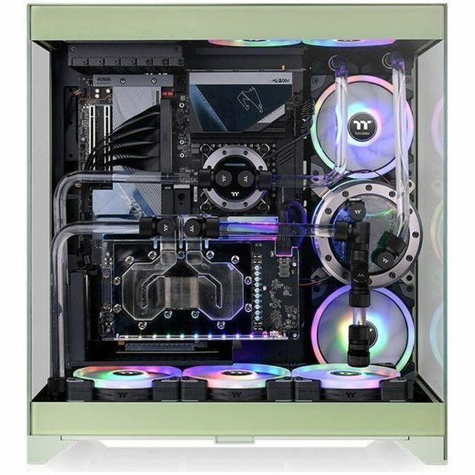 Thermaltake CTE E550 TG Matcha Green Mid Tower Chassis CA-1Z8-00MEWN-00