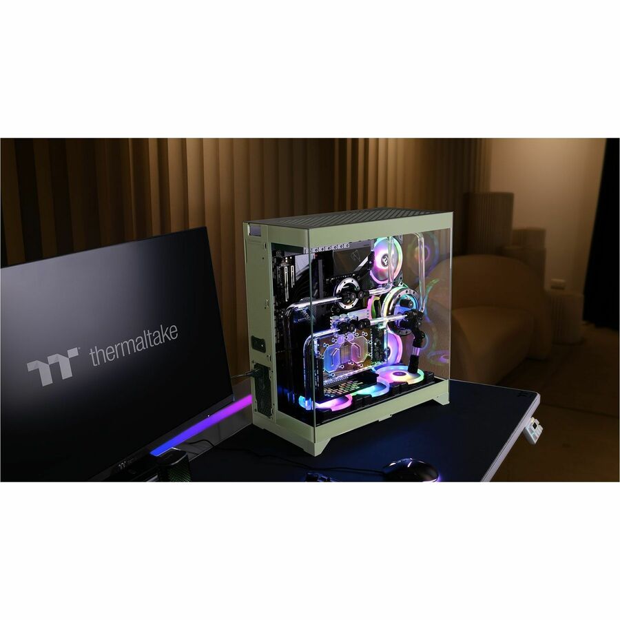 Thermaltake CTE E550 TG Matcha Green Mid Tower Chassis CA-1Z8-00MEWN-00