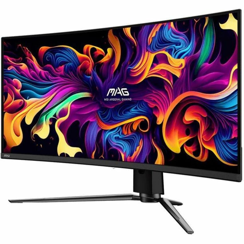 MSI MAG 341CQP OD-OLED 34" Class UW-QHD Curved Screen Gaming OLED Monitor - 21:9 - Black MAG341CQPQDOLED