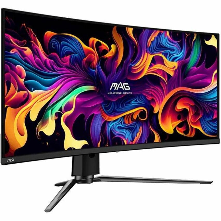 MSI MAG 341CQP OD-OLED 34" Class UW-QHD Curved Screen Gaming OLED Monitor - 21:9 - Black MAG341CQPQDOLED