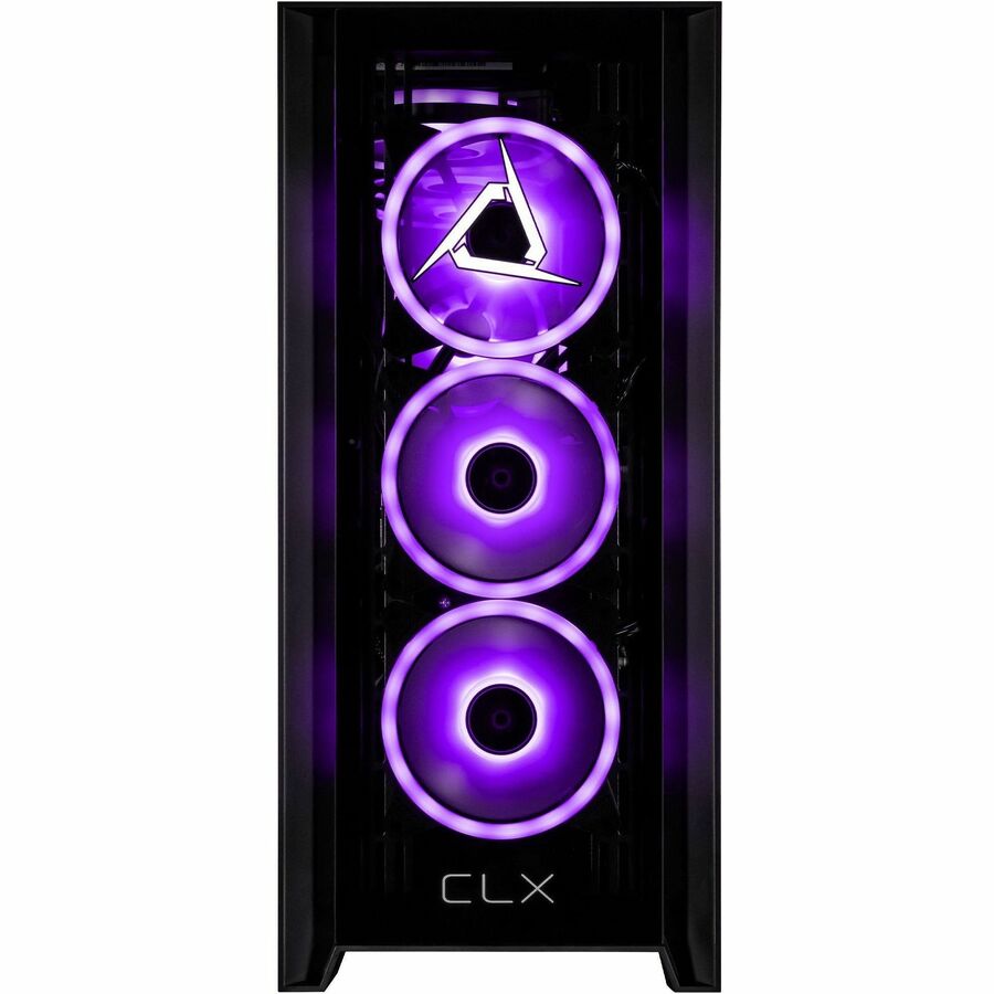 CLX SET Gaming Desktop Computer - Intel Core i7 14th Gen i7-14700KF - 32 GB - 2 TB SSD - Mid-tower - Black TGMSETRTU4300BM