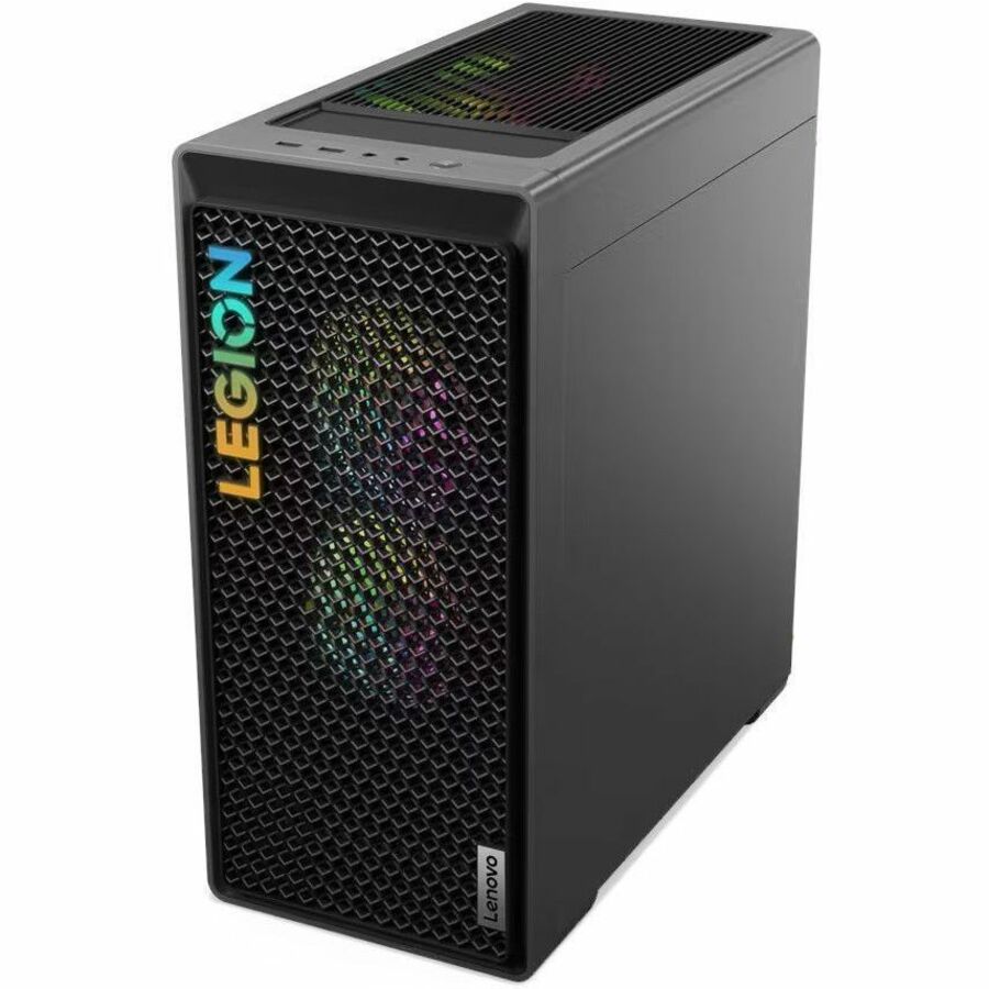 Lenovo Legion T5 26IRB8 90UT001QUS Gaming Desktop Computer - Intel Core i7 14th Gen i7-14700F - 16 GB - 1 TB SSD - Tower - Storm Gray 90UT001QUS