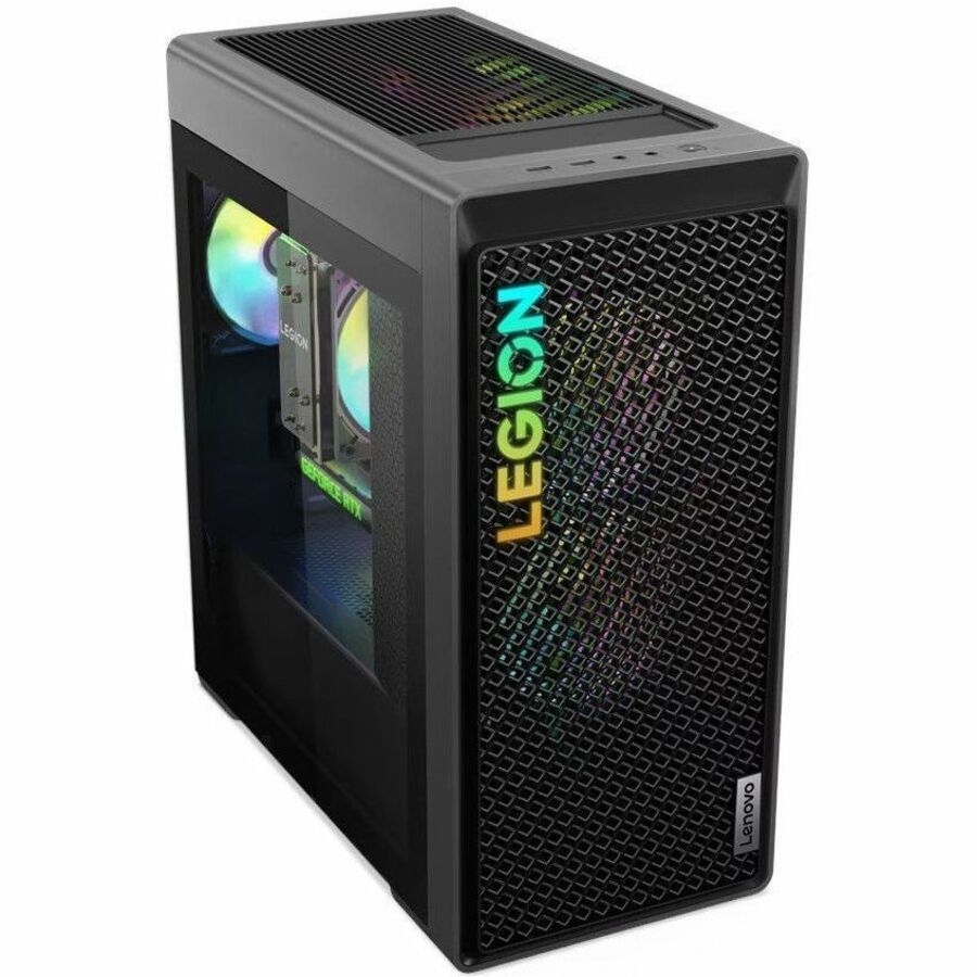 Lenovo Legion T5 26IRB8 90UT001QUS Gaming Desktop Computer - Intel Core i7 14th Gen i7-14700F - 16 GB - 1 TB SSD - Tower - Storm Gray 90UT001QUS