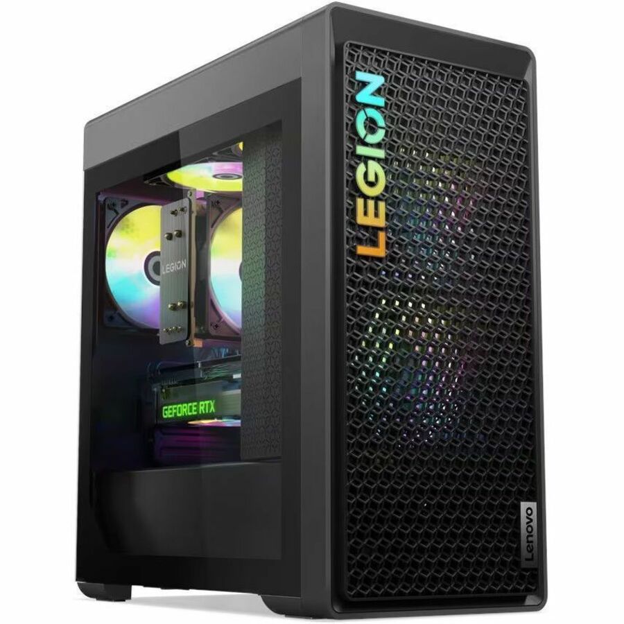 Lenovo Legion T5 26IRB8 90UT001QUS Gaming Desktop Computer - Intel Core i7 14th Gen i7-14700F - 16 GB - 1 TB SSD - Tower - Storm Gray 90UT001QUS