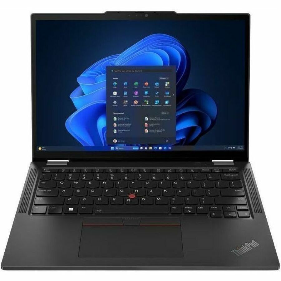 Lenovo ThinkPad X13 Gen 5 21LW002AUS 13.3" Touchscreen Convertible 2 in 1 Notebook - WUXGA - Intel Core Ultra 5 125U - 16 GB - 512 GB SSD - English Keyboard - Black 21LW002AUS