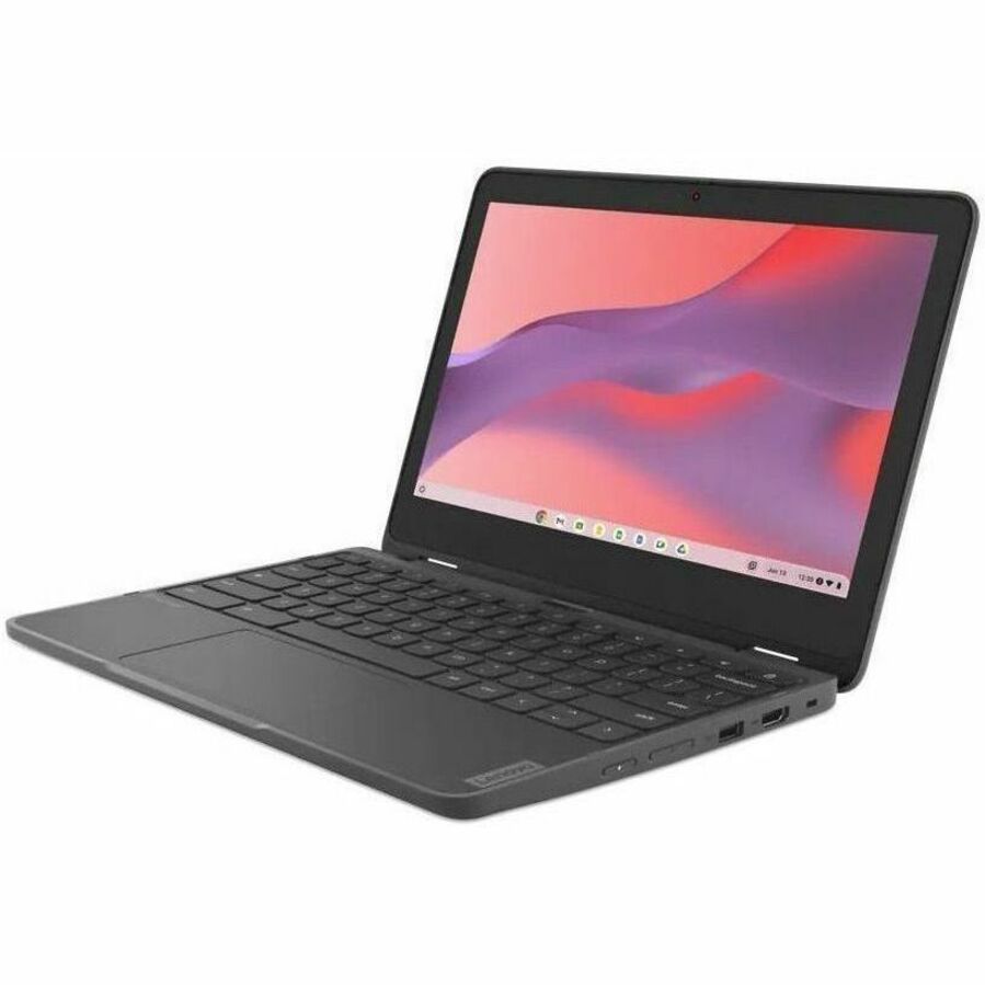 Lenovo 300e Yoga Chromebook Gen 4 82W2000AUS 11.6" Touchscreen Convertible 2 in 1 Chromebook - HD - Octa-core (ARM Cortex A76 + Cortex A55) - 4 GB - 32 GB Flash Memory - English Keyboard - Graphite Gray 82W2000AUS