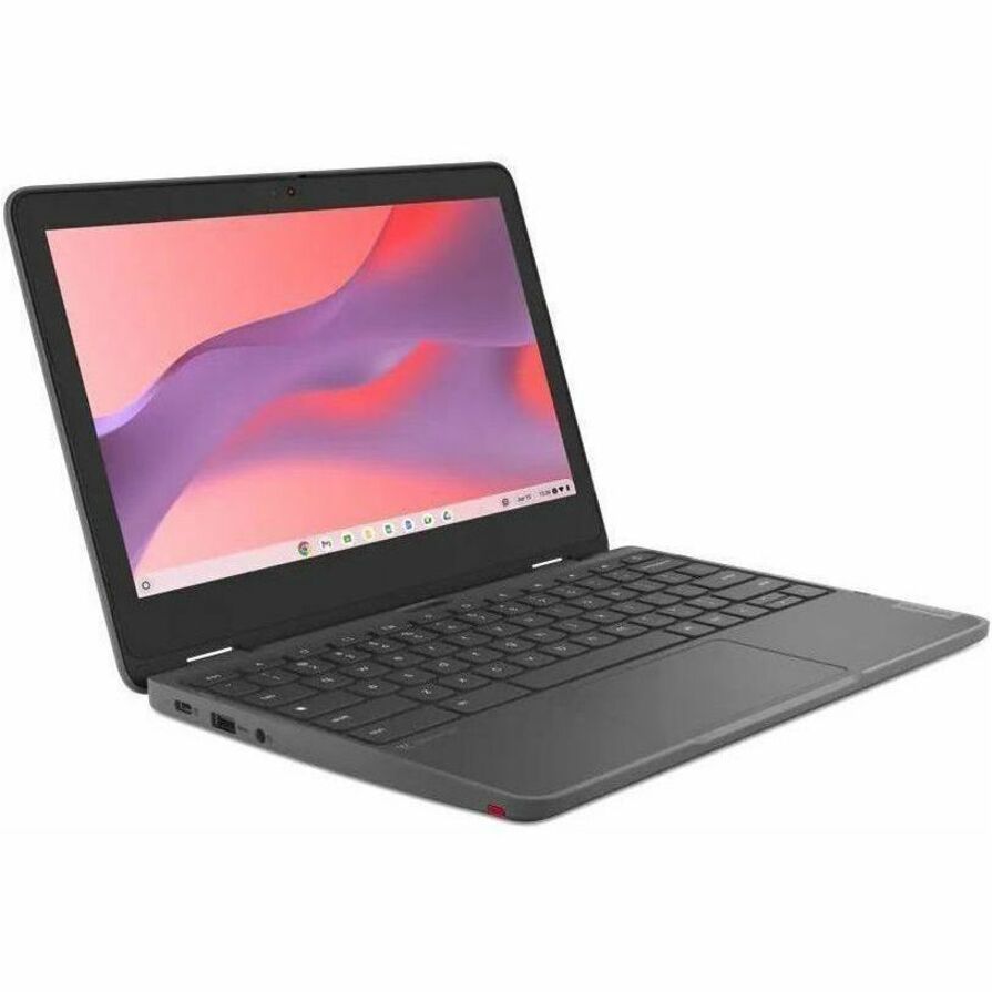 Lenovo 300e Yoga Chromebook Gen 4 82W2000AUS 11.6" Touchscreen Convertible 2 in 1 Chromebook - HD - Octa-core (ARM Cortex A76 + Cortex A55) - 4 GB - 32 GB Flash Memory - English Keyboard - Graphite Gray 82W2000AUS