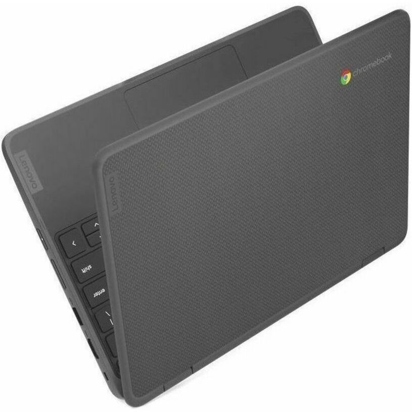 Lenovo 300e Yoga Chromebook Gen 4 82W2000AUS 11.6" Touchscreen Convertible 2 in 1 Chromebook - HD - Octa-core (ARM Cortex A76 + Cortex A55) - 4 GB - 32 GB Flash Memory - English Keyboard - Graphite Gray 82W2000AUS