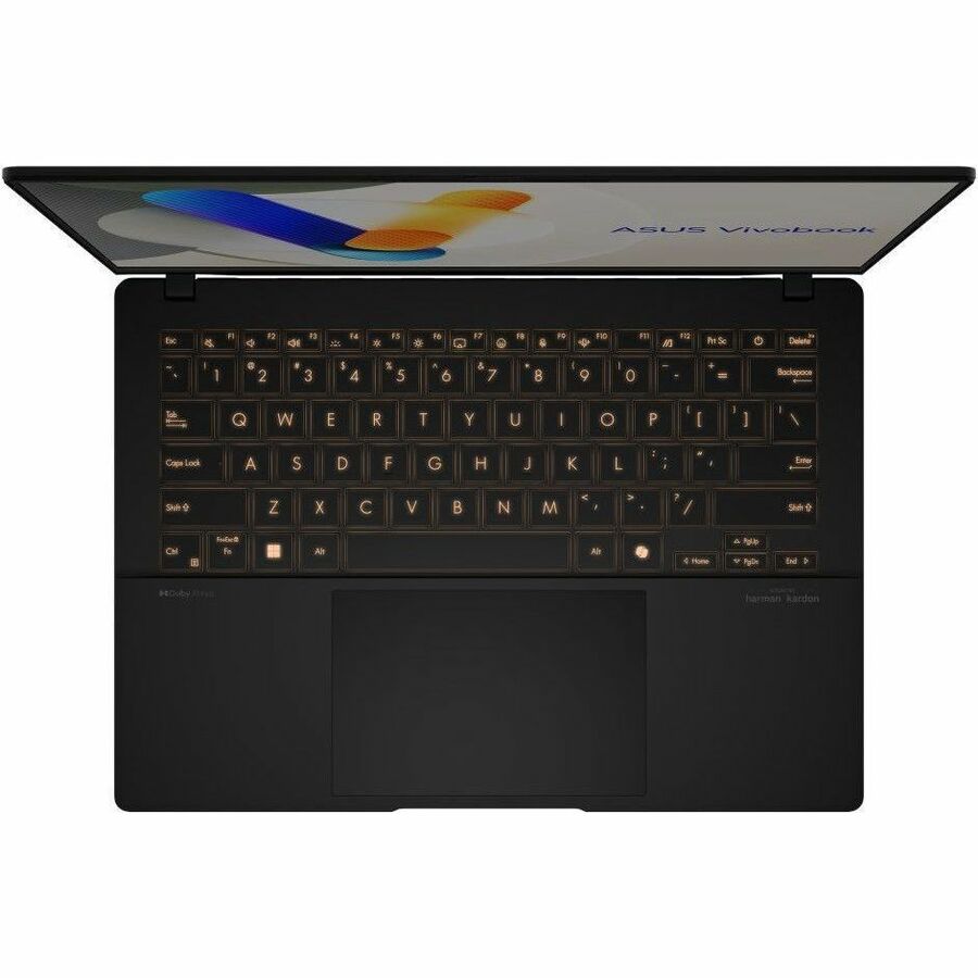Asus Vivobook S 14 OLED M5406 M5406WA-DS76 14" Notebook - 3K - AMD Ryzen AI 9 365 - 24 GB - 512 GB SSD - Neutral Black M5406WA-DS76