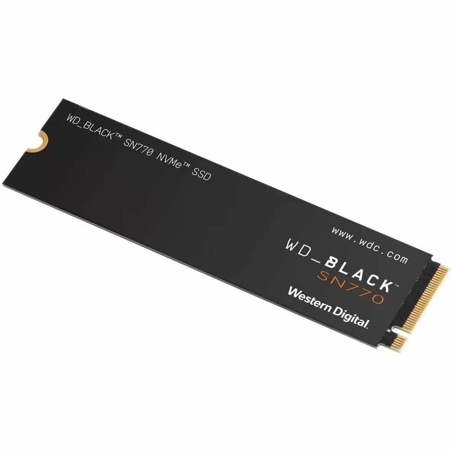 WD Black SN770 WDS100T3X0E-00B3N0 1 TB Solid State Drive - M.2 2280 Internal - PCI Express NVMe (PCI Express NVMe 4.0 x4) WDS100T3X0E-00B3N0