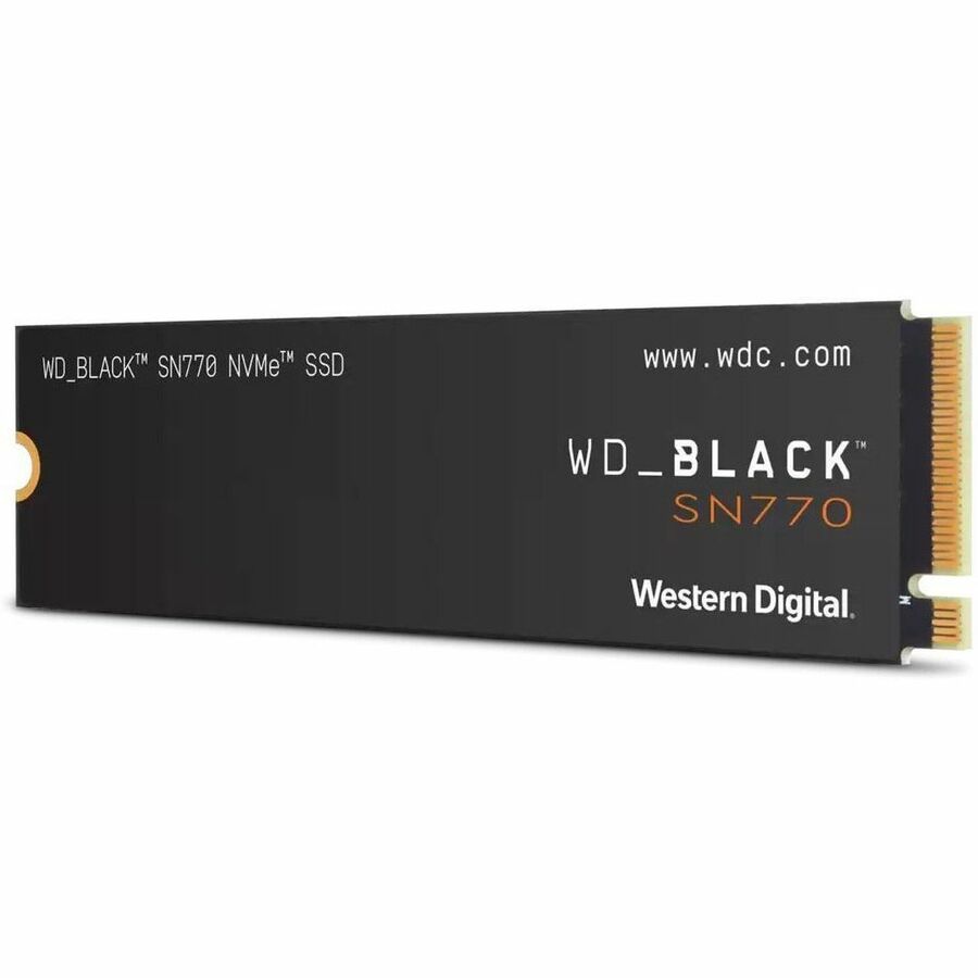 WD Black SN770 WDS100T3X0E-00B3N0 1 TB Solid State Drive - M.2 2280 Internal - PCI Express NVMe (PCI Express NVMe 4.0 x4) WDS100T3X0E-00B3N0