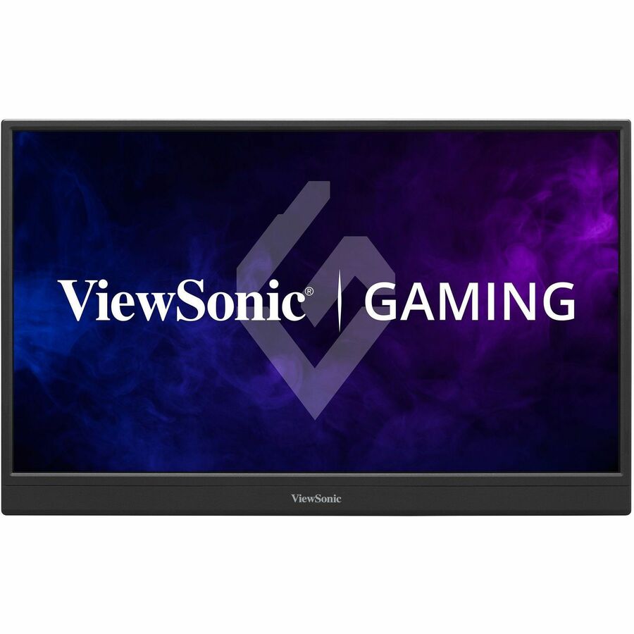 ViewSonic VX1654 16 Inch 1080p Portable IPS Gaming Monitor with 144Hz, AMD FreeSync, 2 Way Powered 60W USB C, Mini HDMI, and Built-in Stand with Protective Cover VX1654